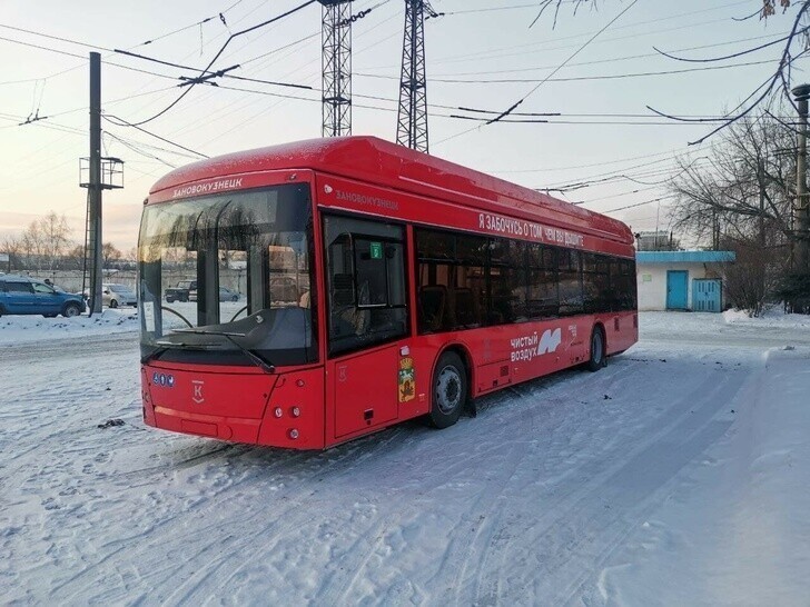 В Новокузнецк пришла первая партия новых троллейбусов и трамваев