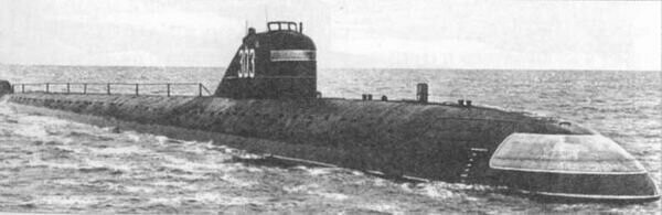 Первая отечественная атомная подводная лодка (проект 627 А)