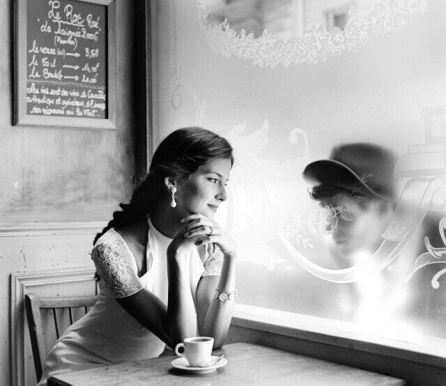 Кафе, Париж, 2007. Фотограф Родни Смит