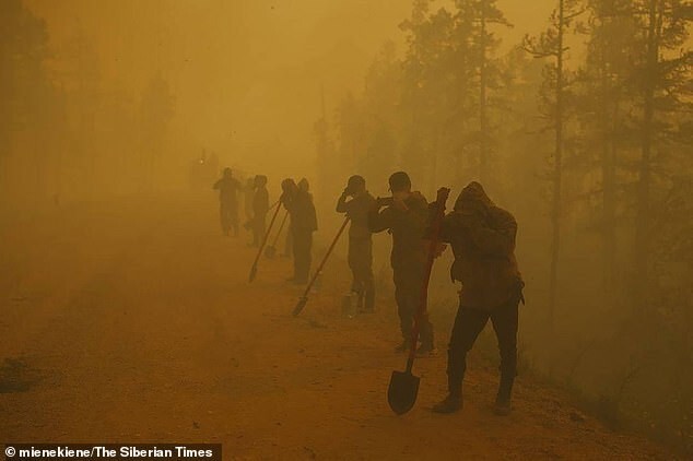 В Якутии при температуре -60°C горят «зомби-пожары»