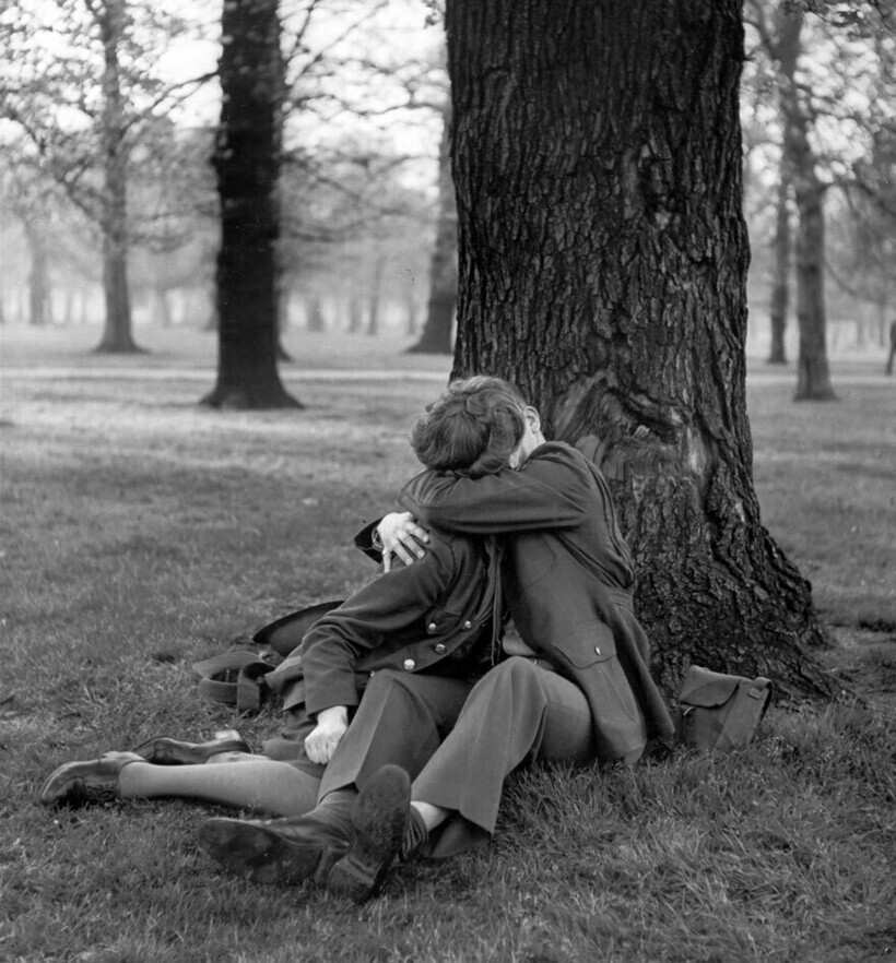 12 романтичных фотографий, снятых во время войны