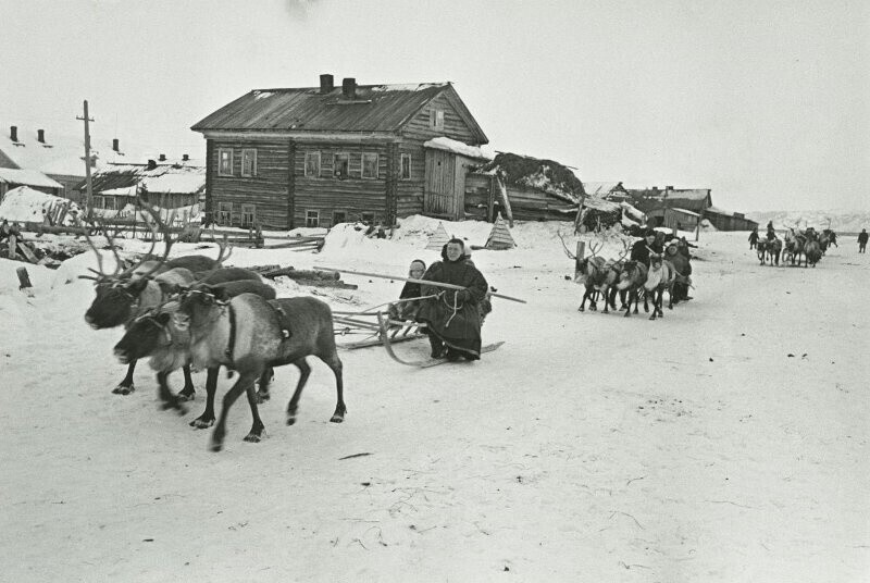 Жизнь в СССР за Северным полярным кругом в 1949 году