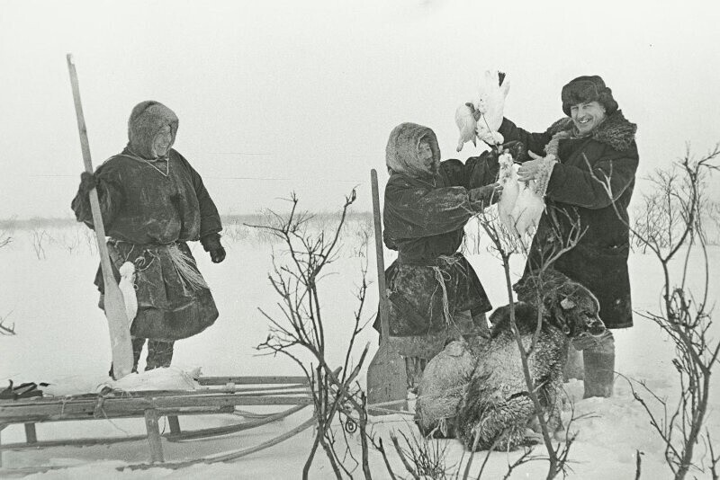 Жизнь в СССР за Северным полярным кругом в 1949 году