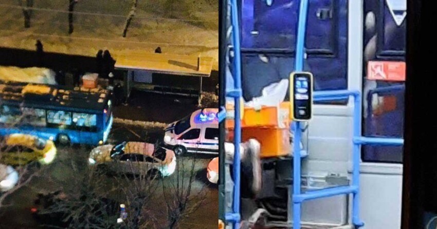 Пассажир напоролся на металлическую планку в московском автобусе и умер, не доехав до дома