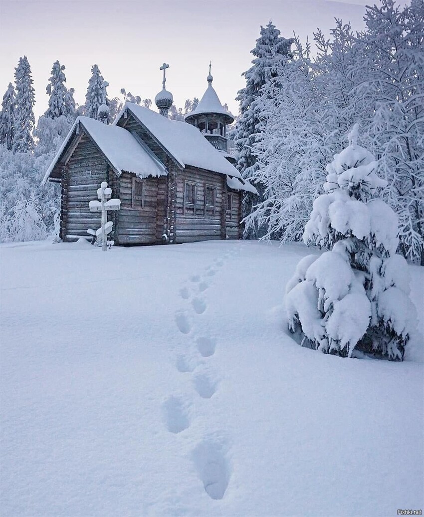 зимняя карусель