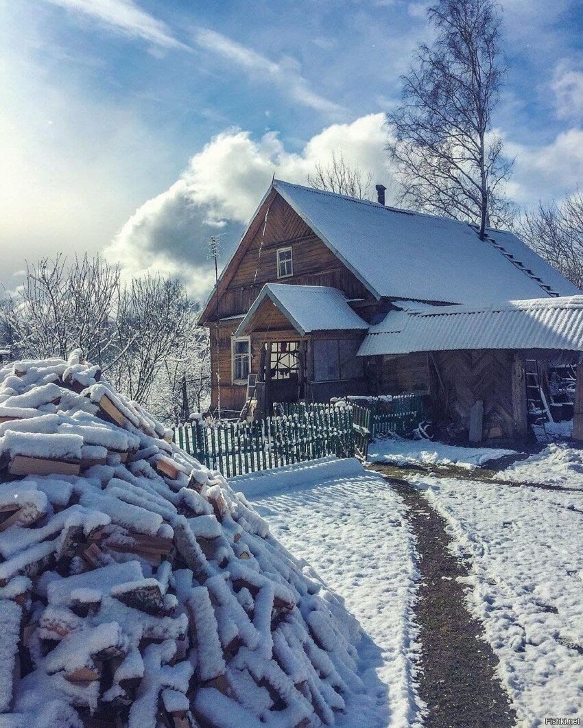 зимняя карусель