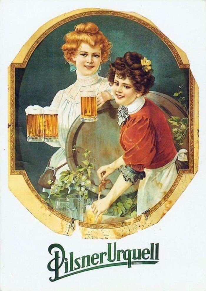 Pilsner Urquell  - светлое пиво низового брожения, выпускающееся с 1842 года в городе Пльзень