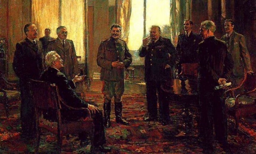 В феврале 1945 года началась Ялтинская конференция союзных держав