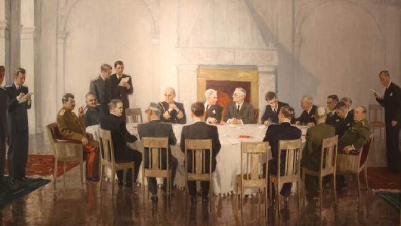В феврале 1945 года началась Ялтинская конференция союзных держав