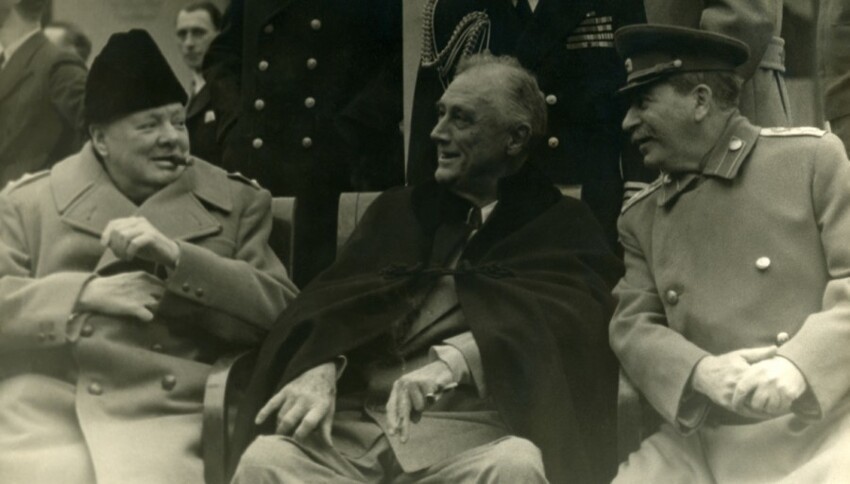 В феврале 1945 года началась Ялтинская конференция союзных держав