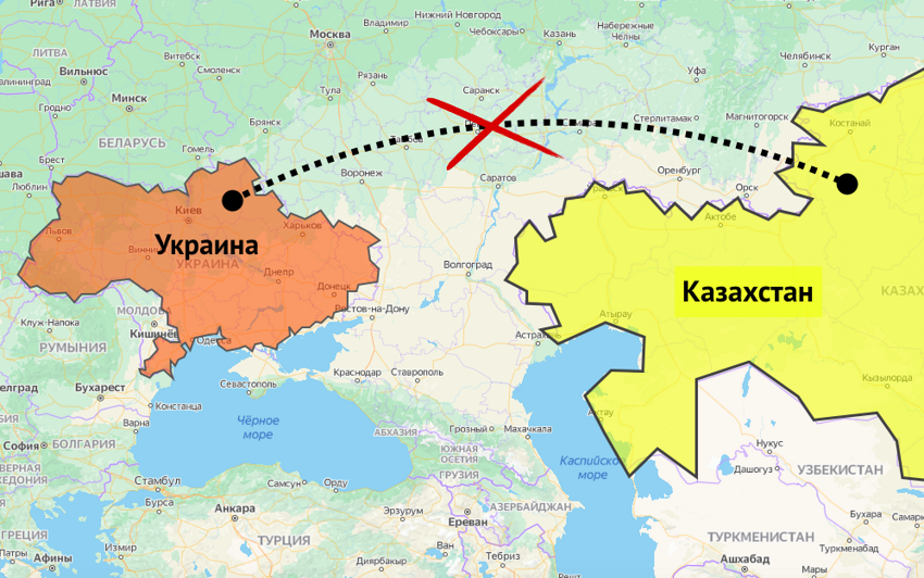 На украине победили географию? Хитрый способ получать уголь из Казахстана в обход России