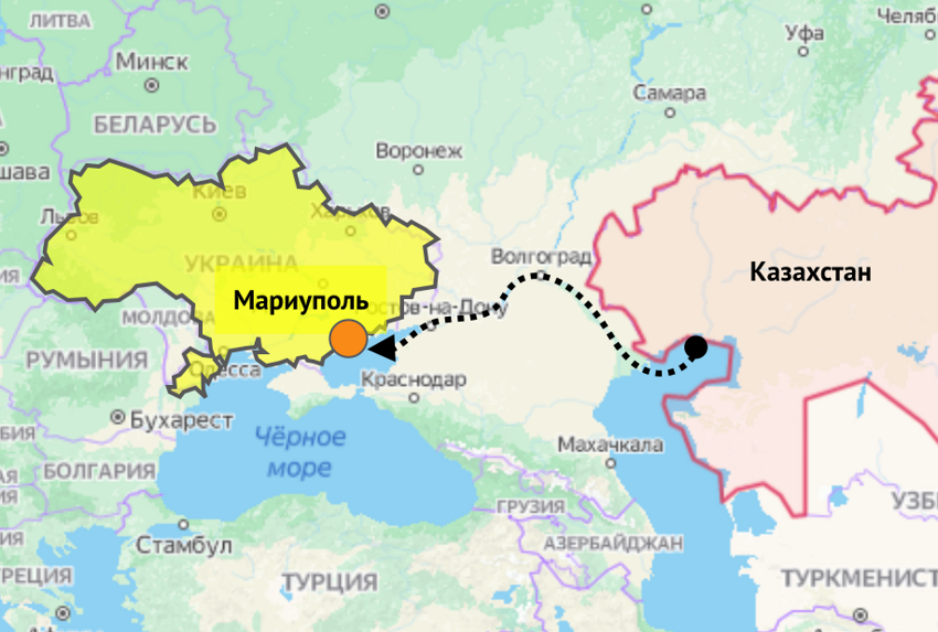 На украине победили географию? Хитрый способ получать уголь из Казахстана в обход России