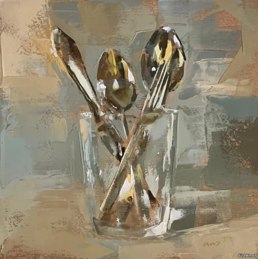 Анс Дебие старается рисовать небольшие работы каждый день