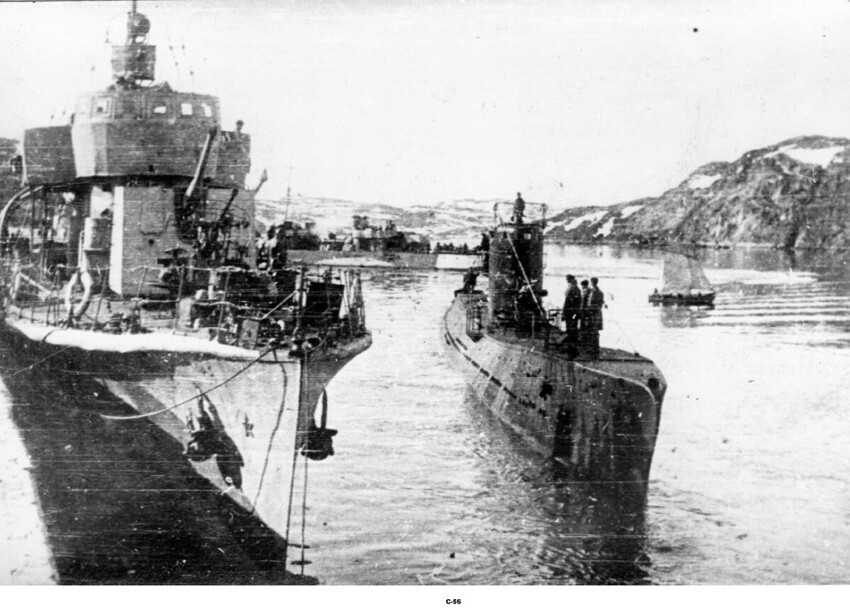 Легендарная подводная лодка С-56