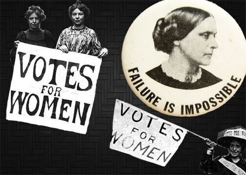 Как высмеивали феминисток 100 лет тому назад