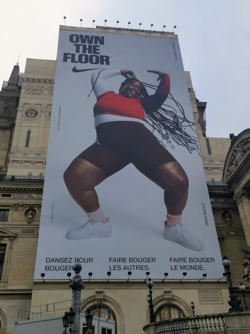 «Выбило днище»: Nike запустили новую рекламную кампанию с толстой негритянкой