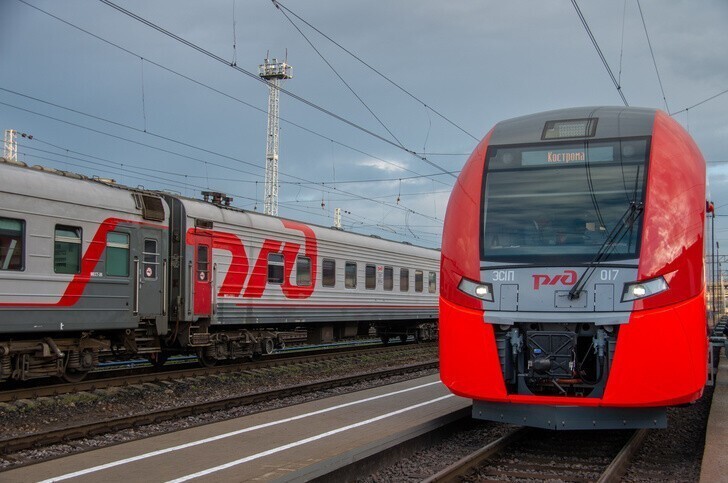 Второй скоростной электропоезд «Ласточка» запущен между Москвой и Костромой