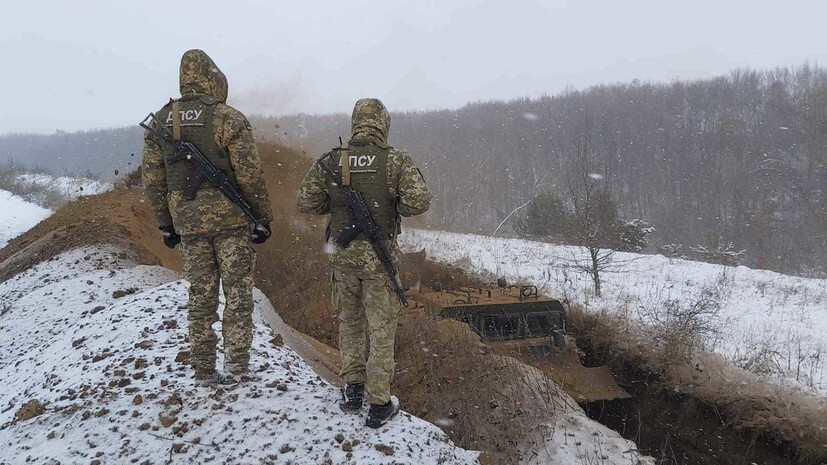 Готовятся к земле - на украине укрепляют «уязвимые» участки на границе с Россией