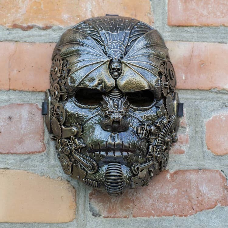 Великолепные маски в стиле стимпанк от Дмитрия Брагина