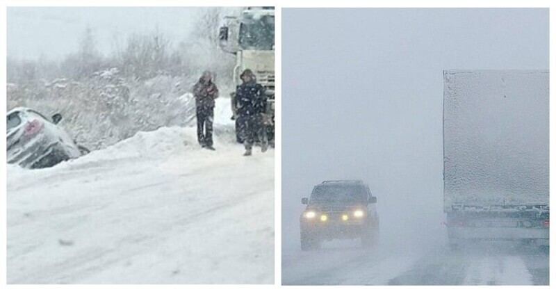 Снежный плен и массовая авария: в Башкирии бушует непогода