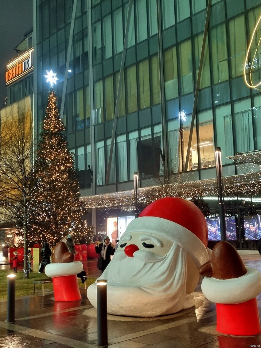 Немного новогоднего настроения из южной столицы Казахстана