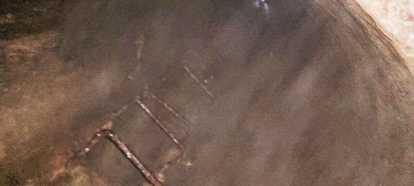 Тоннельный пороховой погреб в бухте Новик