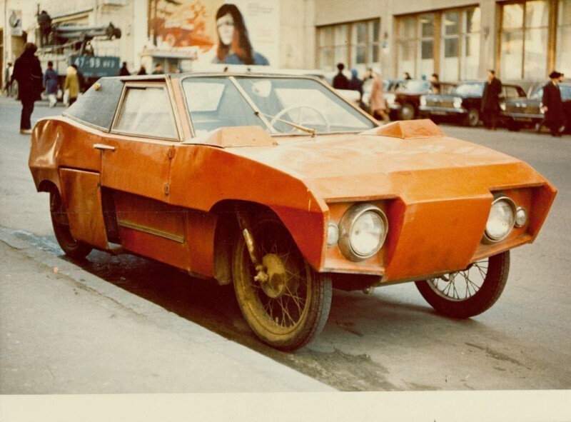 Самодельный автомобиль, 1973 год, Москва