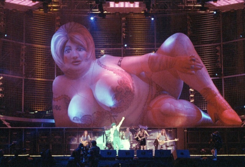 Выступление AC/DC на фестивале "Monsters of Rock", 1991 год, СССР