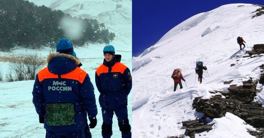 Семеро туристов подали сигнал SOS в горах Кабардино-Балкарии