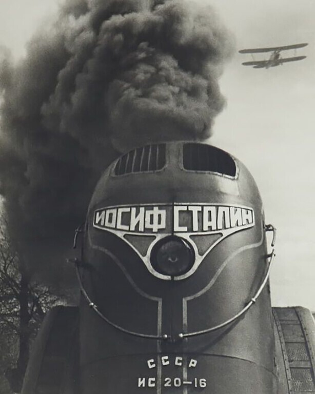 Скоростной паровоз «Иосиф Сталин». 1936 год