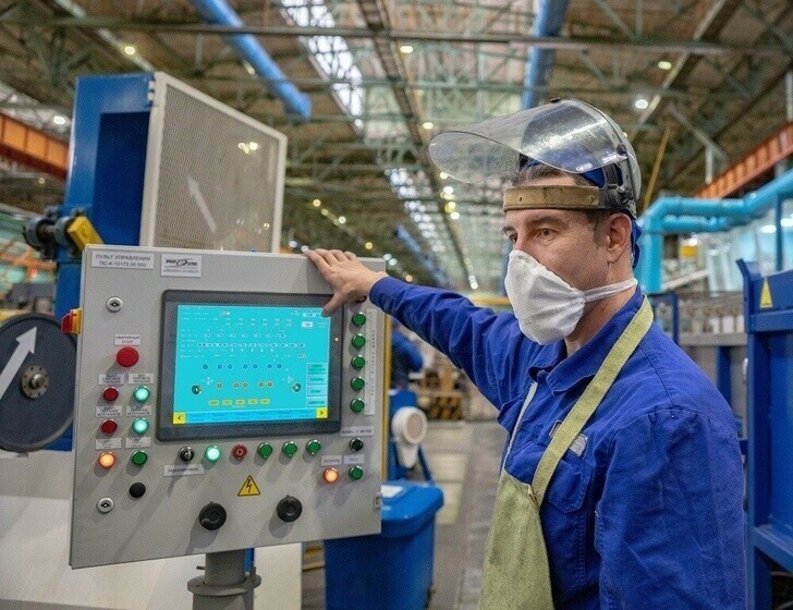 — Производство На Чепецком механическом заводе запустили установку для производства титановой проволоки