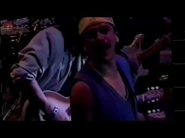 спустя 30 лет впервые вижу Стиви Рэя с даблнэком, забавно: Carlos Santana, St... 