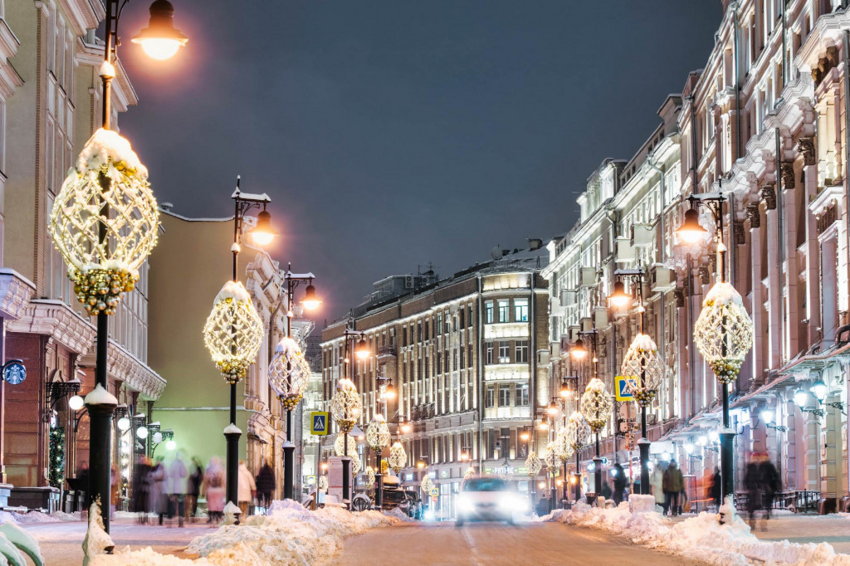 Как выглядит сейчас новогодняя Москва