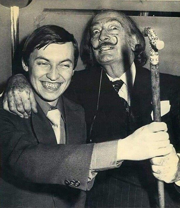 Анатолий Карпов и Сальвадор Дали, 1979 г.