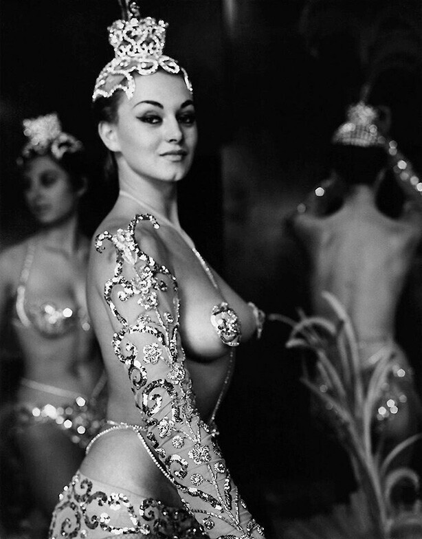 Танцовщица из Латинского квартала. Париж, 1950-е.