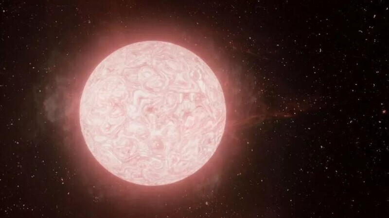 Астрономы впервые запечатлели, как взрывается красная звезда-сверхгигант
