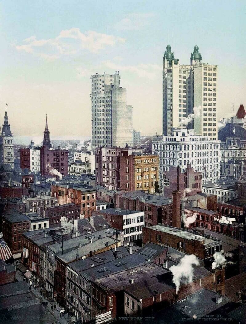Самые высокие здания 1901 года в Нью-Йорке