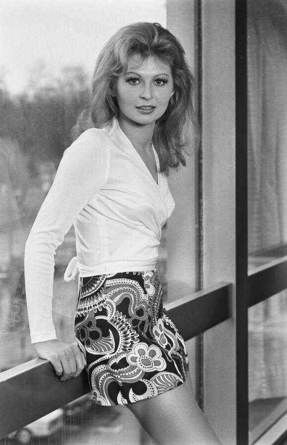 11 января 1972 года. Югославская актриса Неванка Дундек.