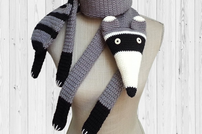 Мордочки и лапки: выбираем зимний шарф