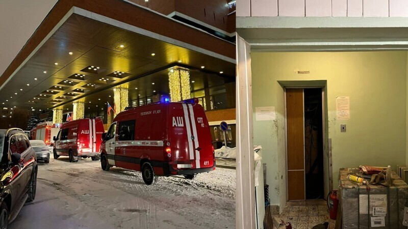 В "Президент-Отеле" рухнул лифт, есть погибшие