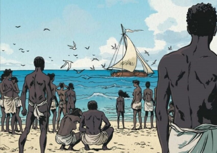 70 рабов на острове Тромлен