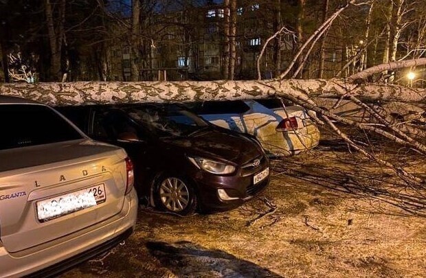Ураган серьёзно потрепал Ставропольский край