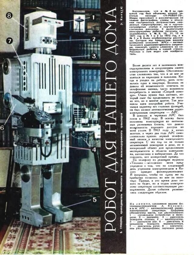 Техническое чудо в СССР 1960-х годов. На что был способен робот-секретарь