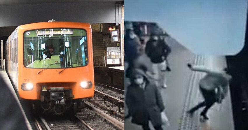 В Брюсселе мужчина столкнул женщину под приближающийся поезд