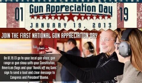 День признательности оружию (National Gun Appreciation Day) – США