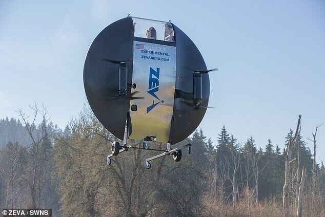 Американский стартап изобрел вертикальный летательный аппарат ZEVA Aero