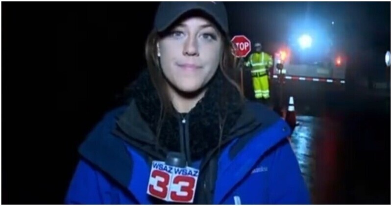 В США женщину-репортера внезапно сбила машина