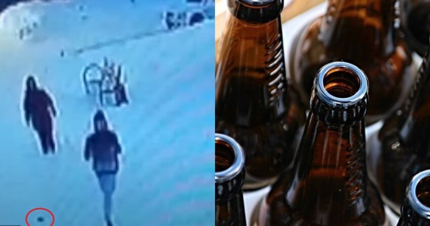 Слабоумие и отвага: 17-летнего парня, укравшего пиво, нашли по потерянным бутылкам