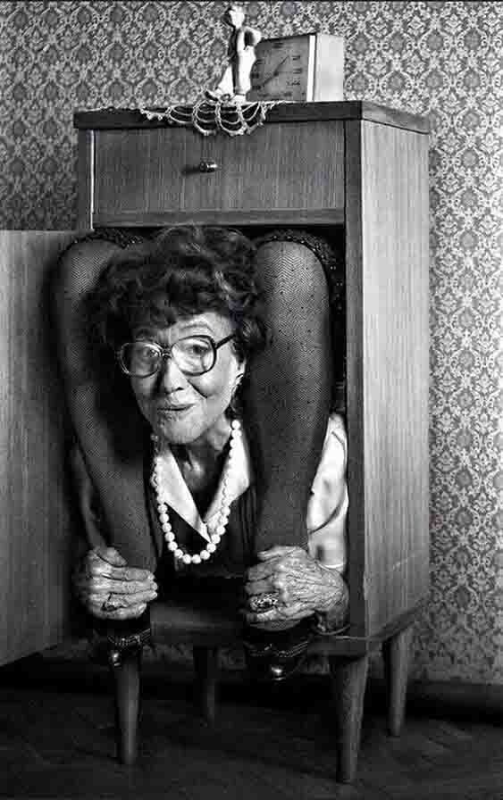 Пожилая гимнастка. США, 1977 год