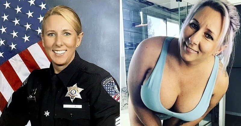 Полицейская уволилась спустя 28 лет службы, чтобы торговать своим телом (5 фото)